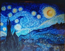 Notte stellata, da Vincent Van Gogh